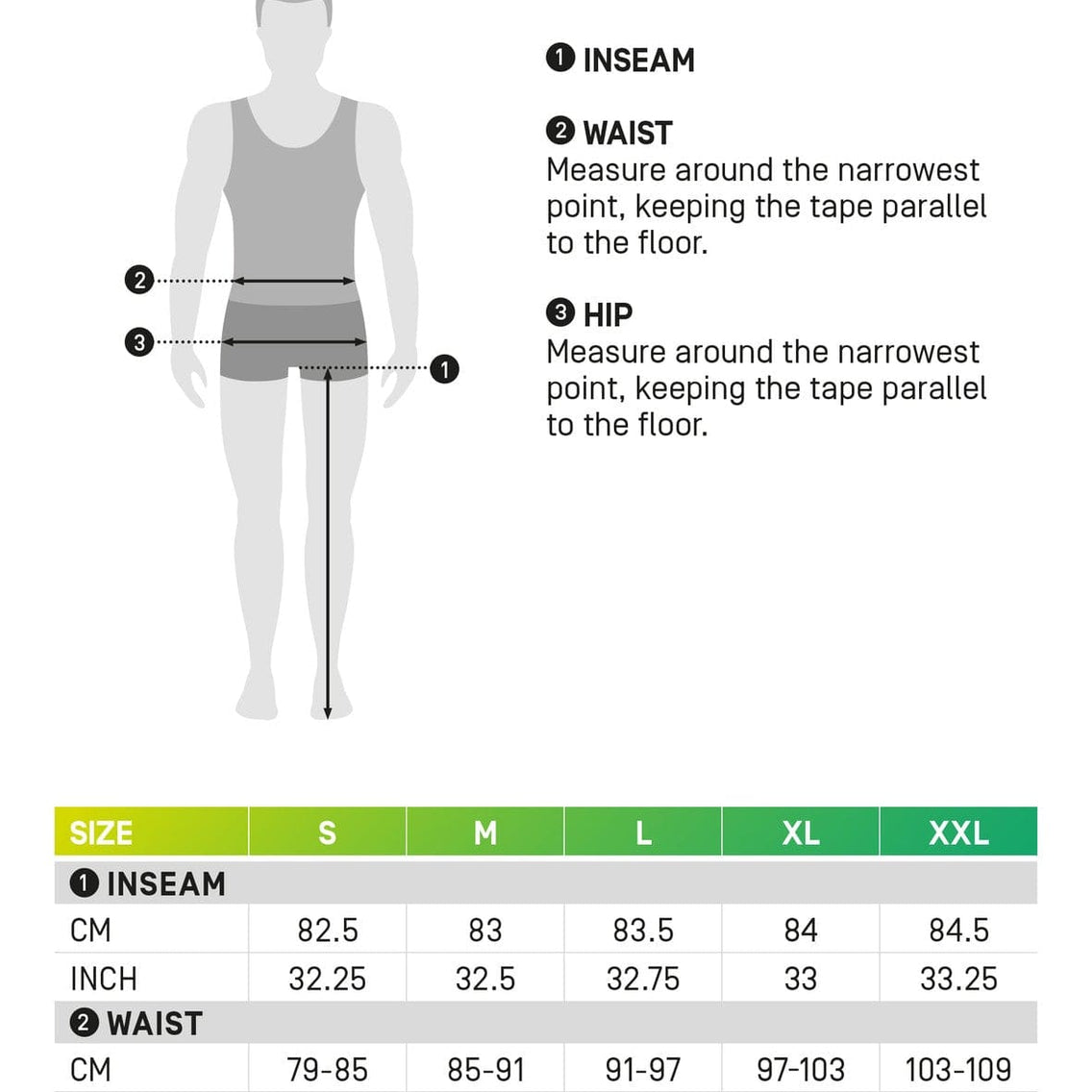 Ski Touring 3/4 Base Tights, Men